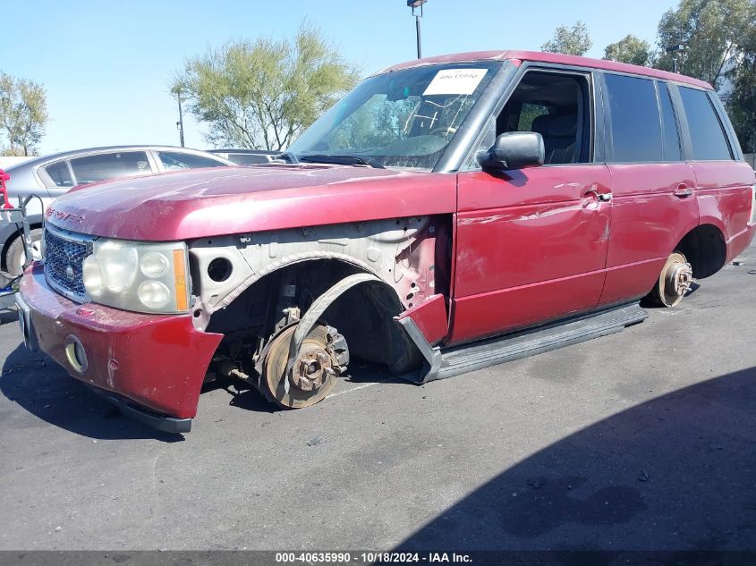 2004 Land Rover Range Rover Hse VIN: SALMF11424A144830 Lot: 40635990