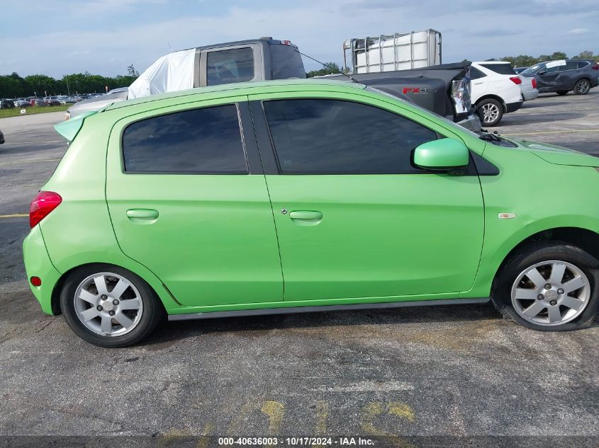 2014 Mitsubishi Mirage Es VIN: ML32A4HJ7EH018212 Lot: 40636003