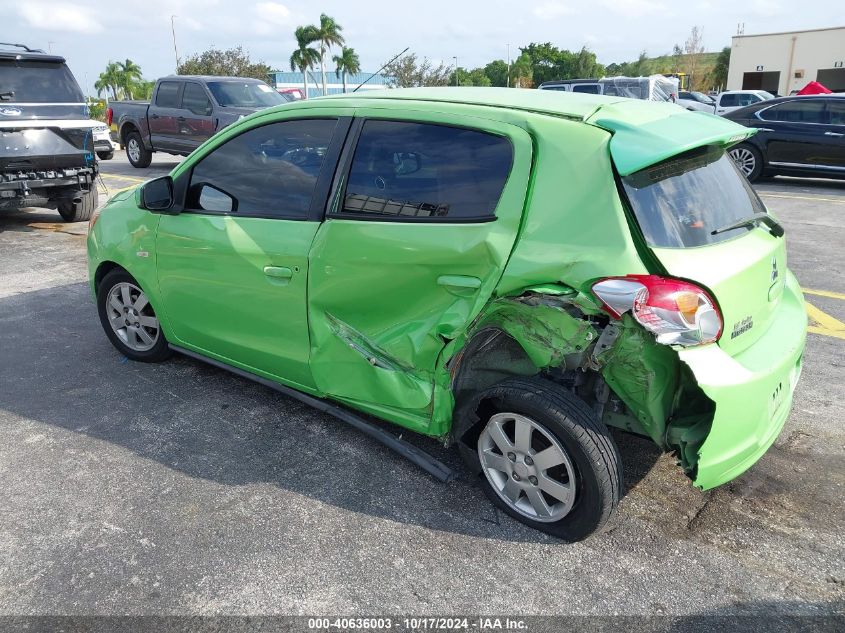 2014 Mitsubishi Mirage Es VIN: ML32A4HJ7EH018212 Lot: 40636003