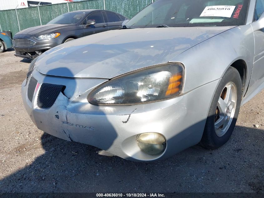 2004 Pontiac Grand Prix Gt2 VIN: 2G2WS522341112158 Lot: 40636010