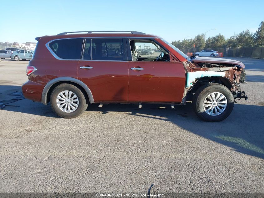 2018 Nissan Armada Sv/Sl/Platinum VIN: JN8AY2NC4J9550301 Lot: 40636021