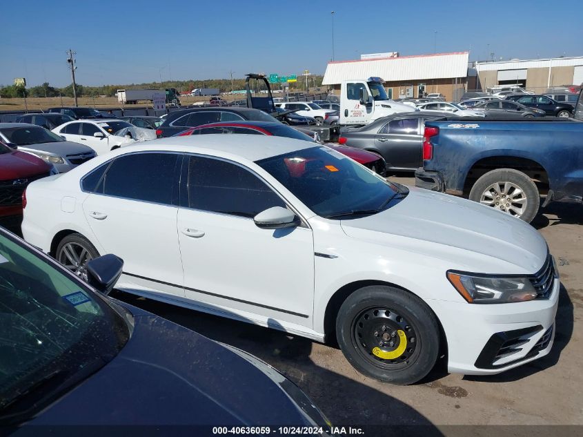 2017 Volkswagen Passat 1.8T R-Line VIN: 1VWDT7A37HC077157 Lot: 40636059