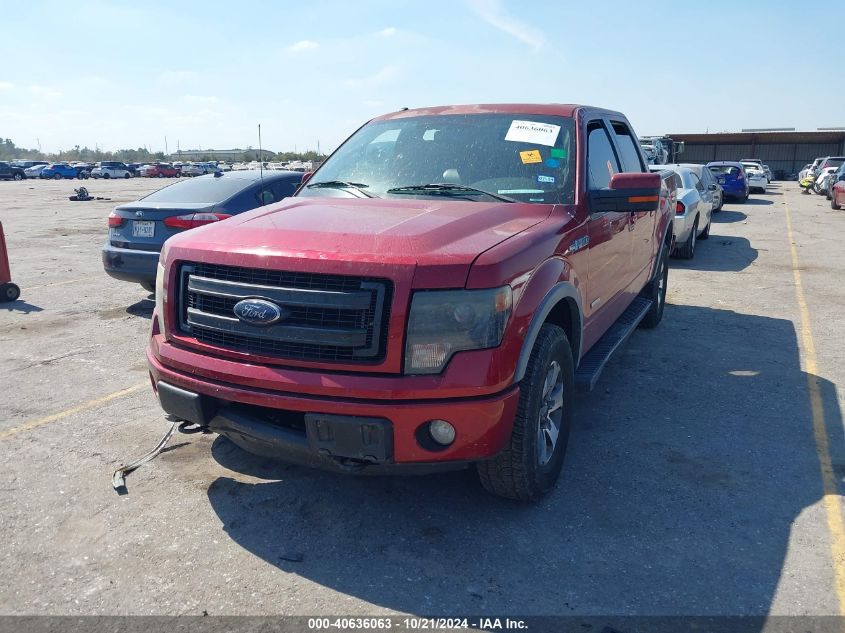 VIN 1FTFW1ETXDKG24884 2013 FORD F-150 no.2