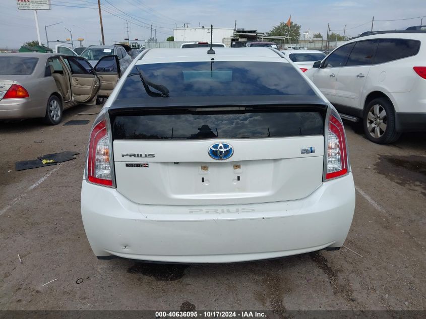 2014 Toyota Prius VIN: JTDKN3DU5E1745501 Lot: 40636095