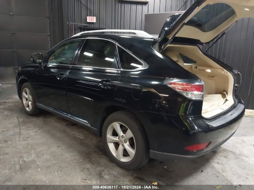 VIN 2T2BK1BA3EC252395 2014 Lexus RX, 350 no.3