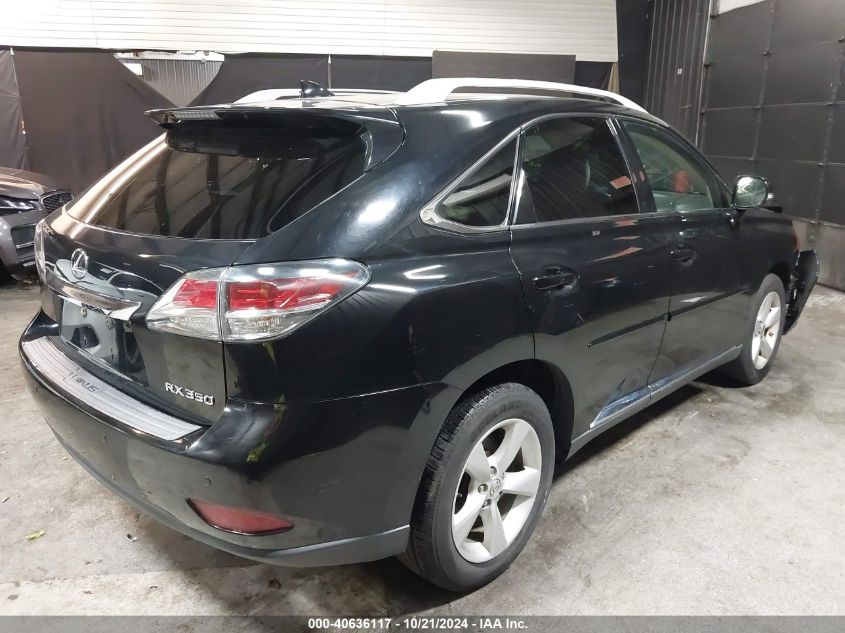 VIN 2T2BK1BA3EC252395 2014 Lexus RX, 350 no.4