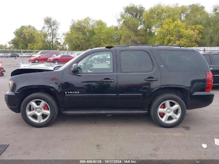 2007 Chevrolet Tahoe Lt VIN: 1GNFK13037J378914 Lot: 40636138