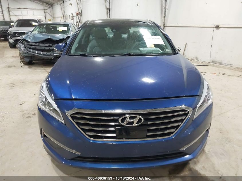 2015 Hyundai Sonata Limited VIN: 5NPE34AF8FH092316 Lot: 40636159