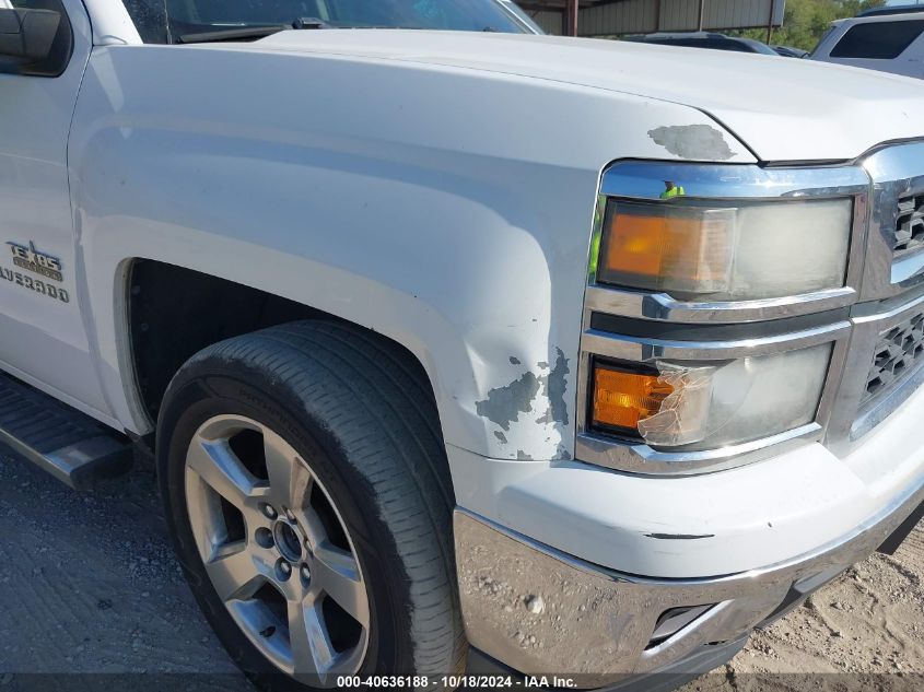 2014 Chevrolet Silverado 1500 1Lt VIN: 3GCPCREC6EG148679 Lot: 40636188