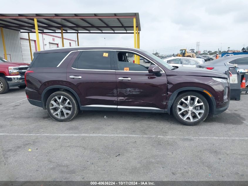 2021 Hyundai Palisade Sel VIN: KM8R44HE4MU333881 Lot: 40636224