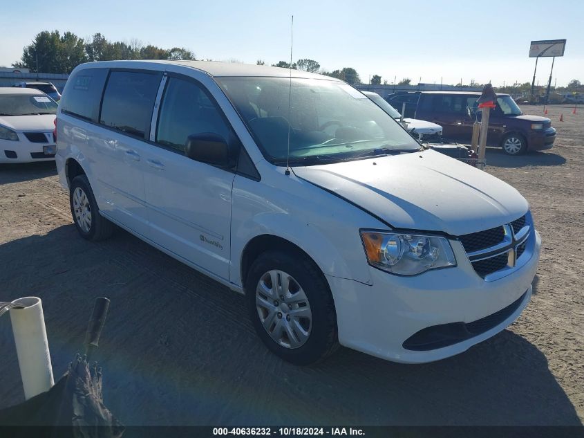 VIN 2C4RDGBG2GR171234 2016 DODGE GRAND CARAVAN no.1