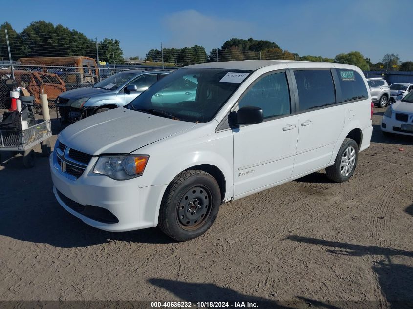 VIN 2C4RDGBG2GR171234 2016 DODGE GRAND CARAVAN no.2