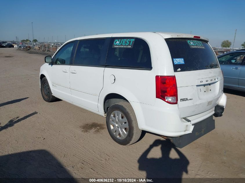 VIN 2C4RDGBG2GR171234 2016 DODGE GRAND CARAVAN no.3