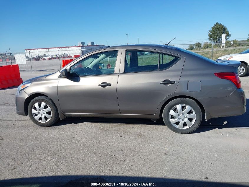 2017 Nissan Versa 1.6 S+ VIN: 3N1CN7AP7HL804705 Lot: 40636251