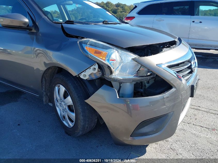 2017 Nissan Versa 1.6 S+ VIN: 3N1CN7AP7HL804705 Lot: 40636251