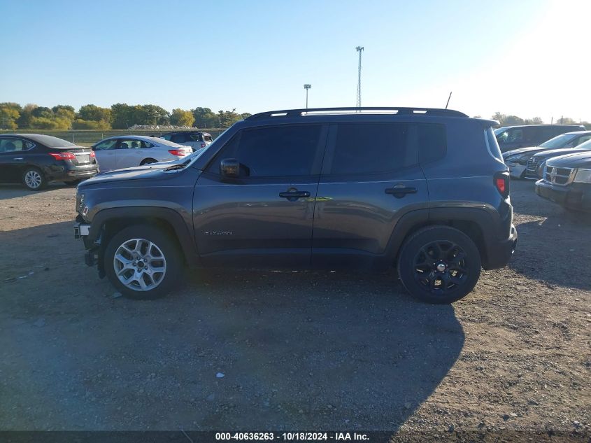 2018 Jeep Renegade Latitude Fwd VIN: ZACCJABB8JPH73437 Lot: 40636263