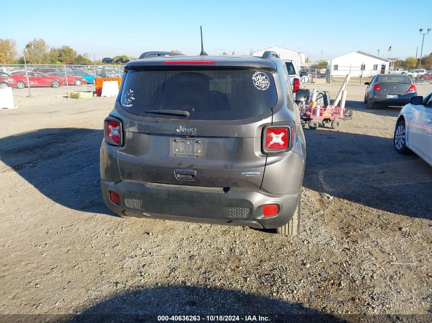 2018 Jeep Renegade Latitude Fwd VIN: ZACCJABB8JPH73437 Lot: 40636263