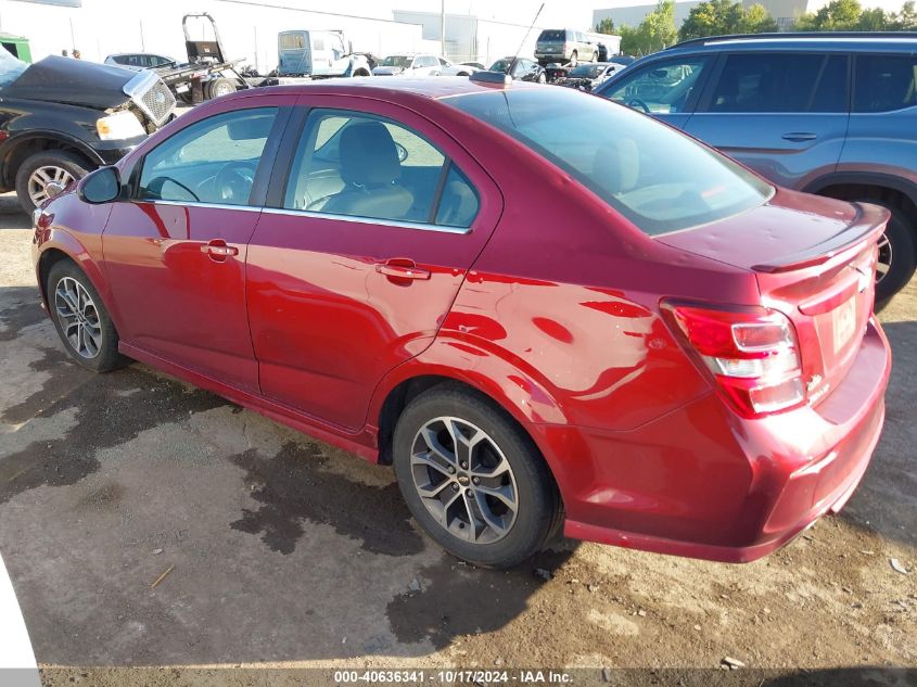 2017 Chevrolet Sonic Lt Auto VIN: 1G1JD5SH6H4166402 Lot: 40636341