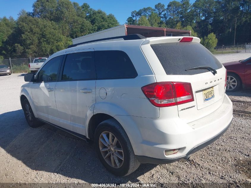 2016 Dodge Journey Sxt VIN: 3C4PDCBG9GT127308 Lot: 40636351