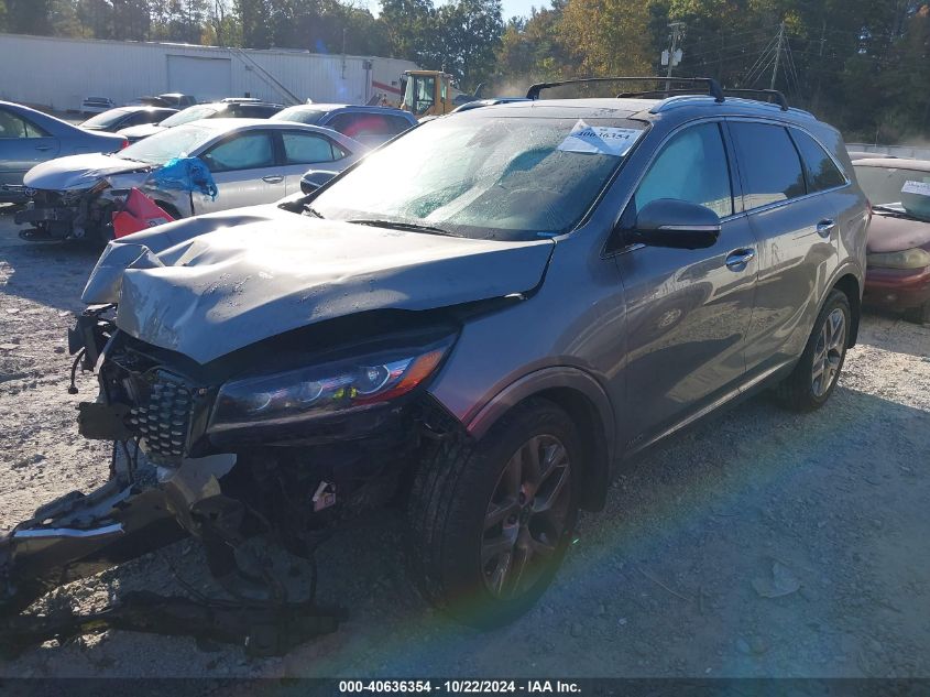 2019 KIA SORENTO 3.3L SXL - 5XYPKDA51KG513202