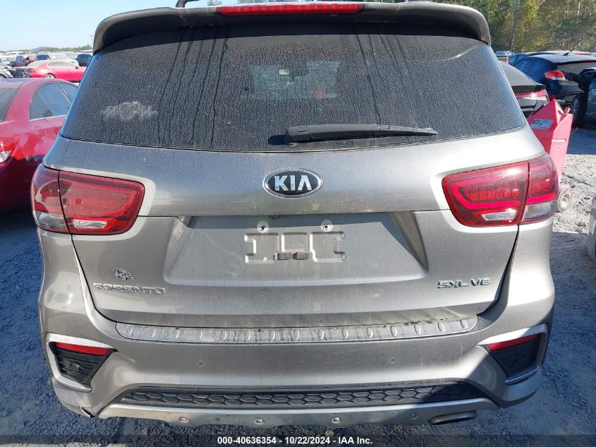 2019 KIA SORENTO 3.3L SXL - 5XYPKDA51KG513202