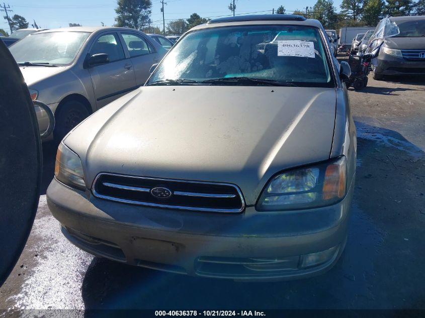 2001 Subaru Legacy Gt VIN: 4S3BE645717214298 Lot: 40636378