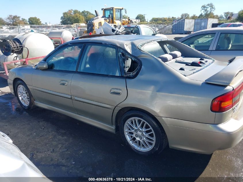 2001 Subaru Legacy Gt VIN: 4S3BE645717214298 Lot: 40636378