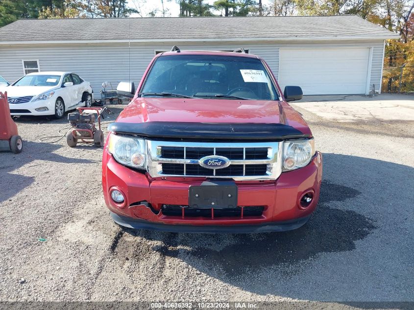 2012 Ford Escape Xlt VIN: 1FMCU0D75CKA27773 Lot: 40636392