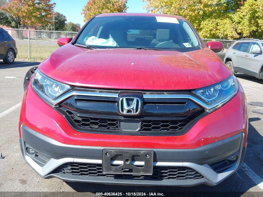 2021 Honda Cr-V Awd Ex VIN: 2HKRW2H51MH660378 Lot: 40636425