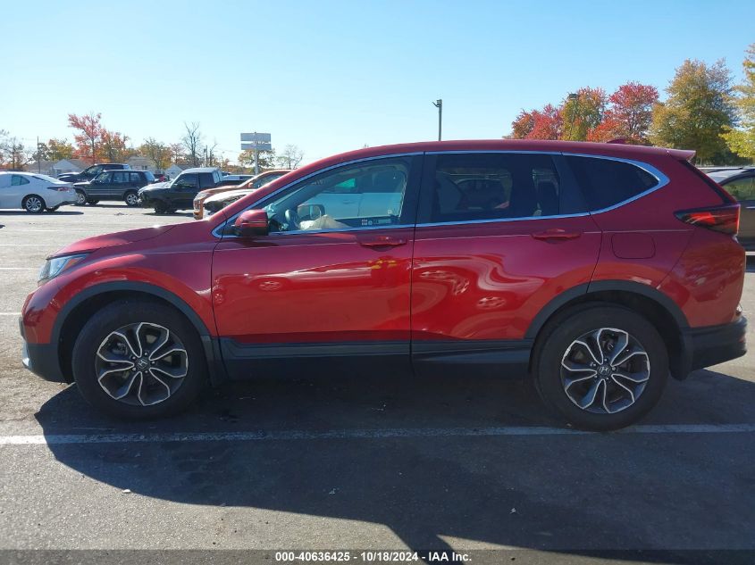 2021 Honda Cr-V Awd Ex VIN: 2HKRW2H51MH660378 Lot: 40636425