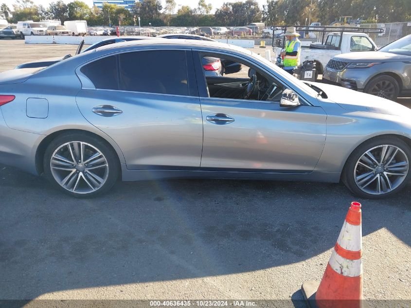 2015 Infiniti Q50 Premium VIN: JN1BV7AP9FM332666 Lot: 40636435