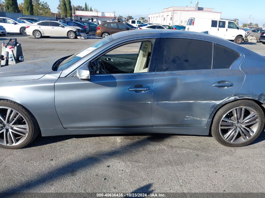 2015 Infiniti Q50 Premium VIN: JN1BV7AP9FM332666 Lot: 40636435