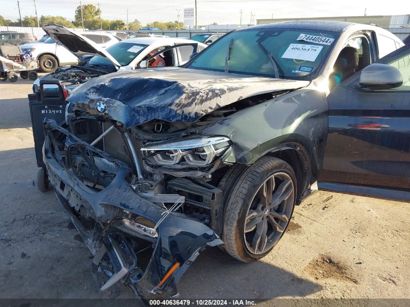 2019 BMW X4 M40I VIN: 5UXUJ5C5XKLJ63063 Lot: 40636479