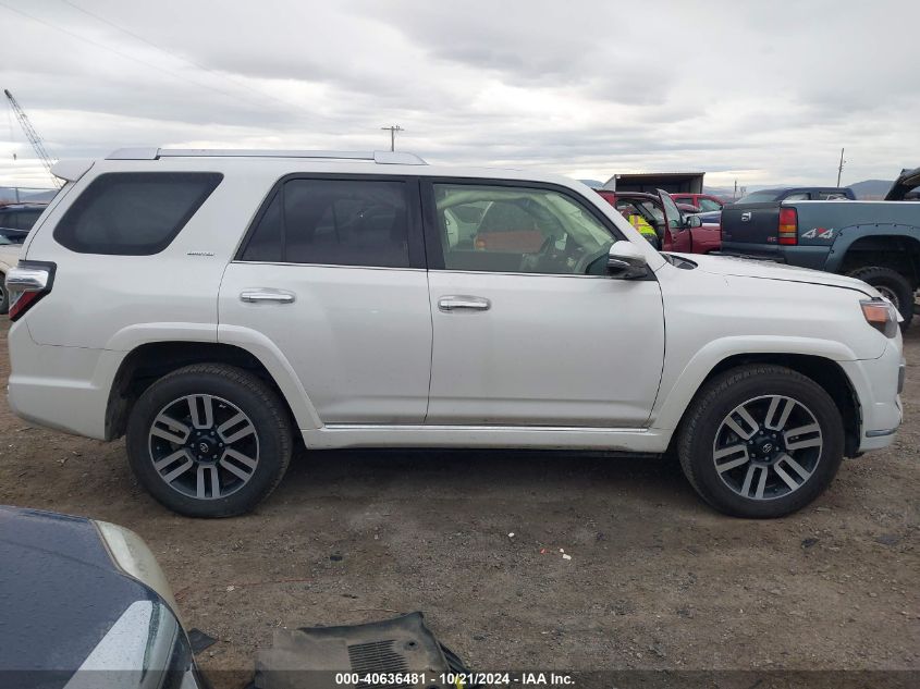 2023 Toyota 4Runner Limited VIN: JTEKU5JR8P6187434 Lot: 40636481