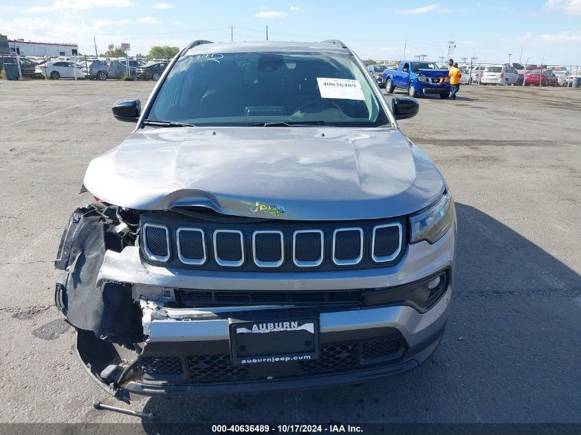 2022 Jeep Compass Latitude 4X4 VIN: 3C4NJDBB1NT155076 Lot: 40636489