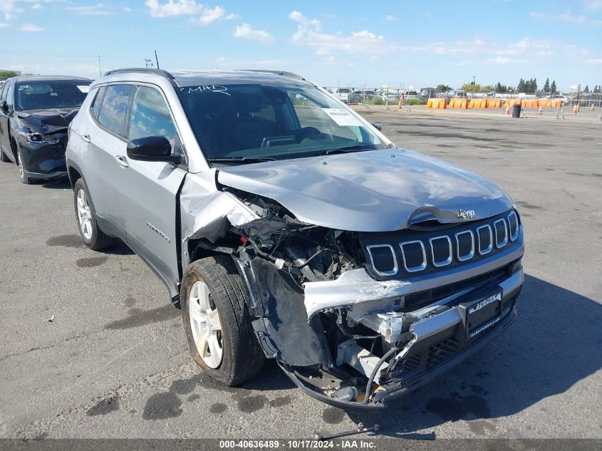 2022 Jeep Compass Latitude 4X4 VIN: 3C4NJDBB1NT155076 Lot: 40636489