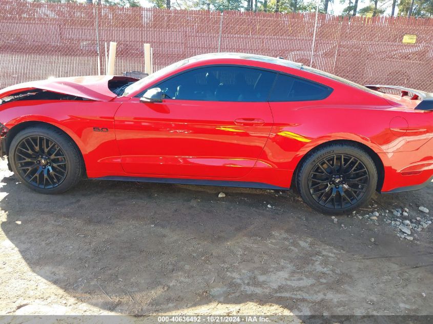 2019 Ford Mustang Gt Premium VIN: 1FA6P8CF3K5168649 Lot: 40636492