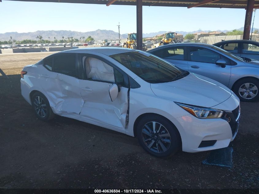 2021 Nissan Versa Sv Xtronic Cvt VIN: 3N1CN8EV9ML844552 Lot: 40636504