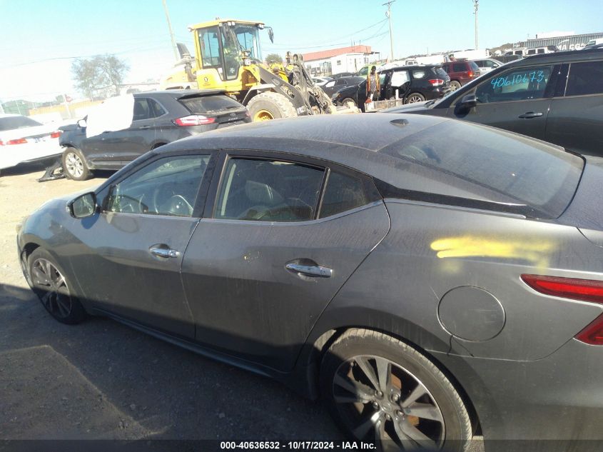 2018 Nissan Maxima 3.5 Sv VIN: 1N4AA6AP2JC379444 Lot: 40636532