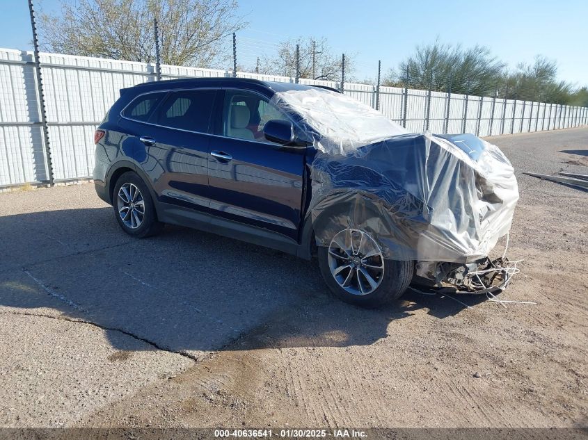 2017 HYUNDAI SANTA FE SE - KM8SM4HF9HU206222