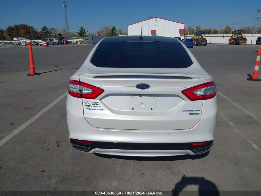 2016 FORD FUSION TITANIUM - 3FA6P0K95GR223734