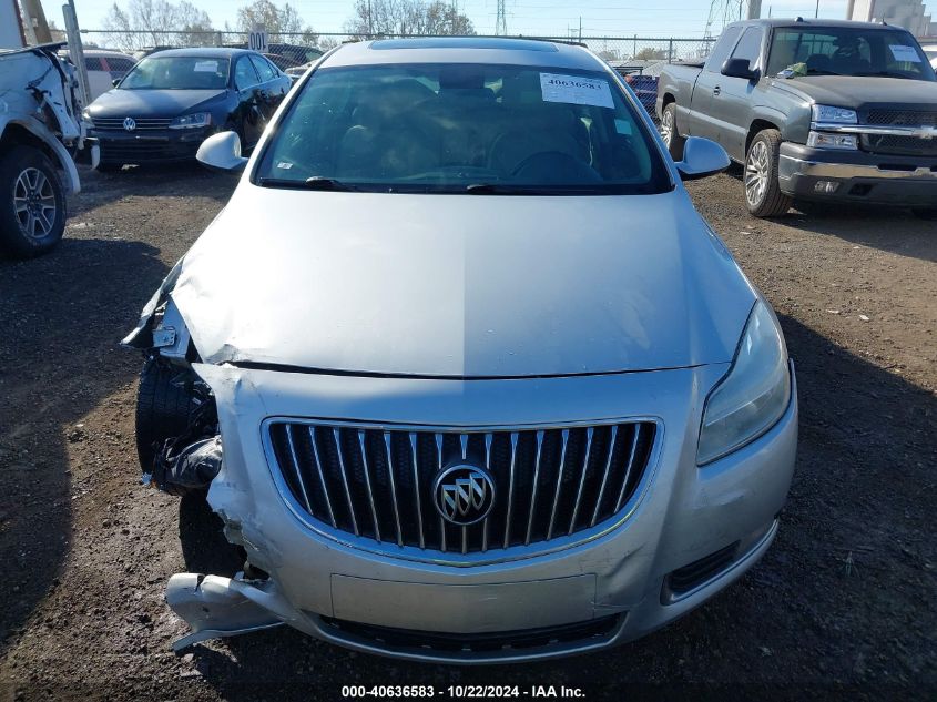 2011 Buick Regal Cxl Russelsheim VIN: W04GP5EC3B1033284 Lot: 40636583