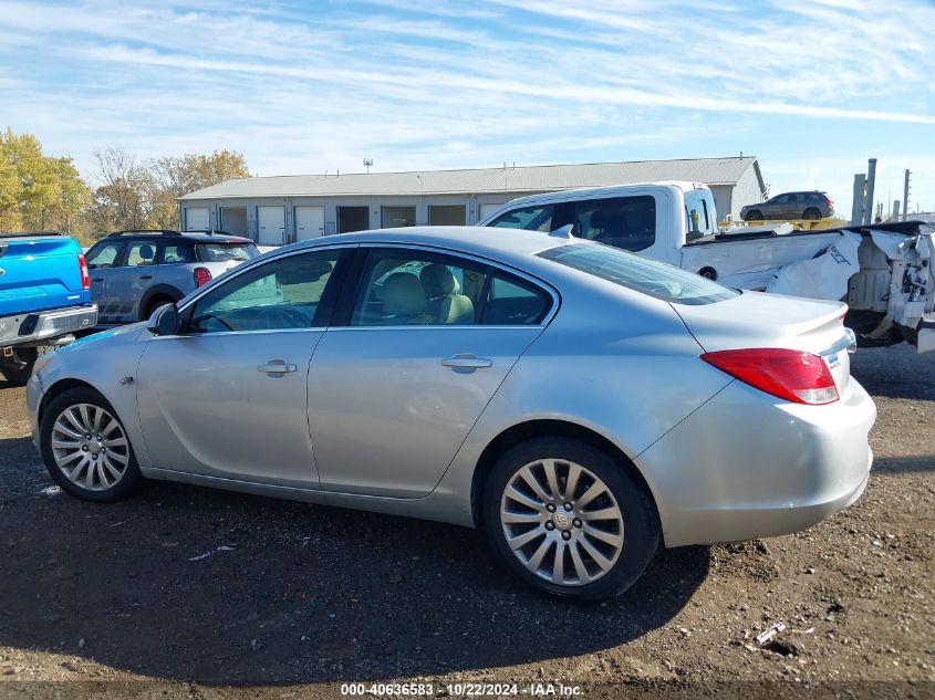 2011 Buick Regal Cxl Russelsheim VIN: W04GP5EC3B1033284 Lot: 40636583