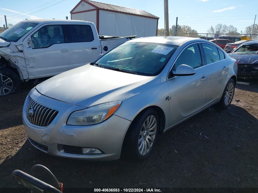 2011 Buick Regal Cxl Russelsheim VIN: W04GP5EC3B1033284 Lot: 40636583