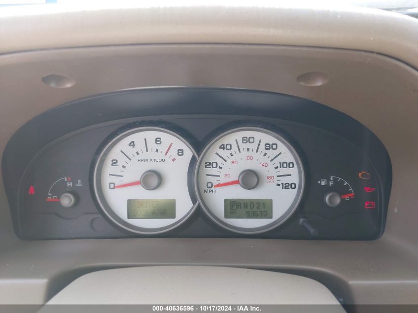 2005 Ford Escape Limited VIN: 1FMYU04125KA46611 Lot: 40636596