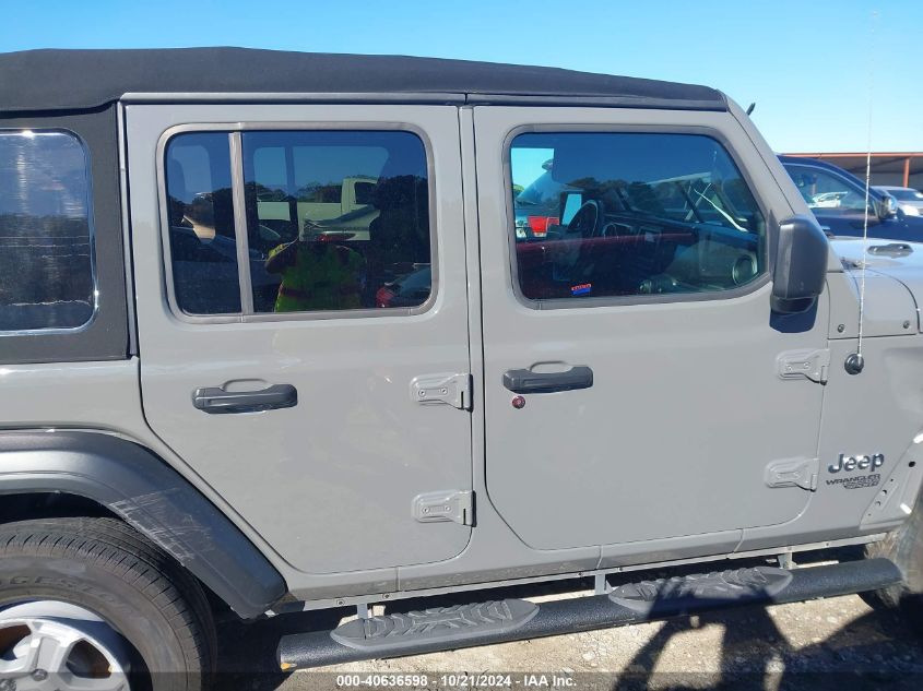 2021 Jeep Wrangler Unlimited Sport S 4X4 VIN: 1C4HJXDN5MW594781 Lot: 40636598