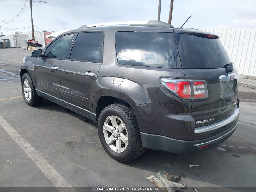 VIN 1GKKRPKD9FJ215455 2015 GMC Acadia, Sle-2 no.3