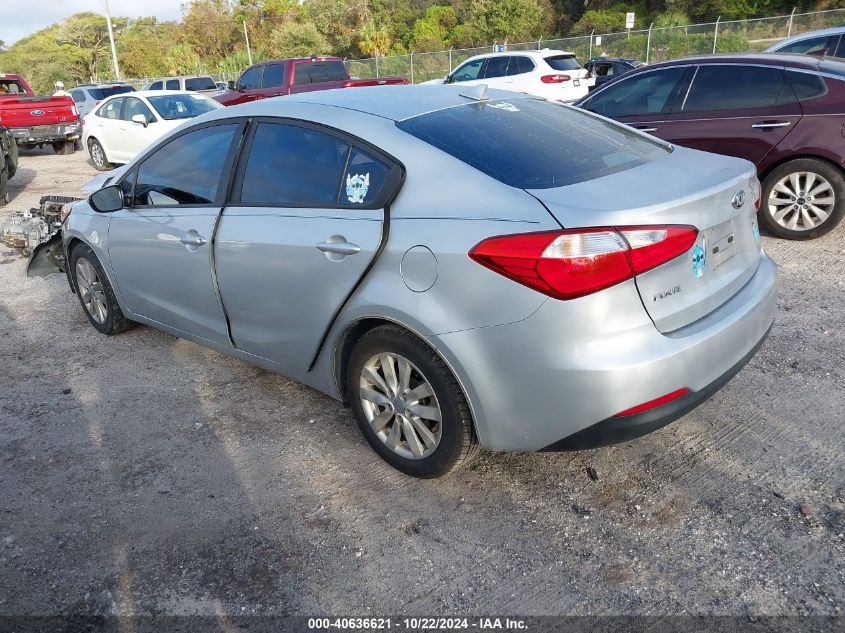 VIN KNAFX4A6XG5592758 2016 KIA Forte, LX no.3