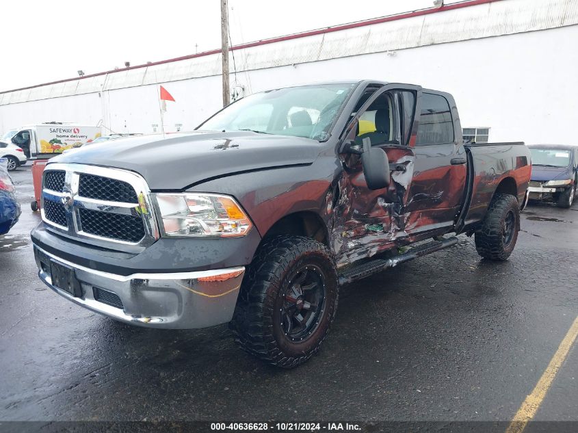 VIN 1C6RR7ST9JS282357 2018 RAM 1500, Tradesman  4X4... no.2