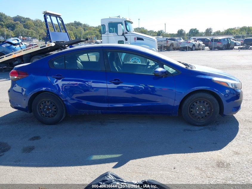 2017 Kia Forte Lx VIN: 3KPFK4A79HE053435 Lot: 40636644